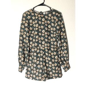 ZARA Trafaluc floral print romper sz small